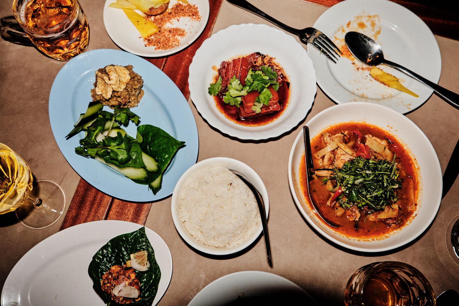 Bangkok Delivery Boy spread at a residency